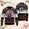 Bear Drinking Miller Lite Christmas Ugly Sweater, Unique Winter Outfits For Fans - Vesles2014S  1