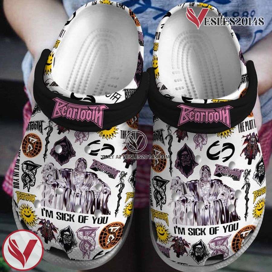 Beartooth Music Crocs Crocband Clogs Shoes, Unique Gifts For Fans Style 3 - Vesles2014S