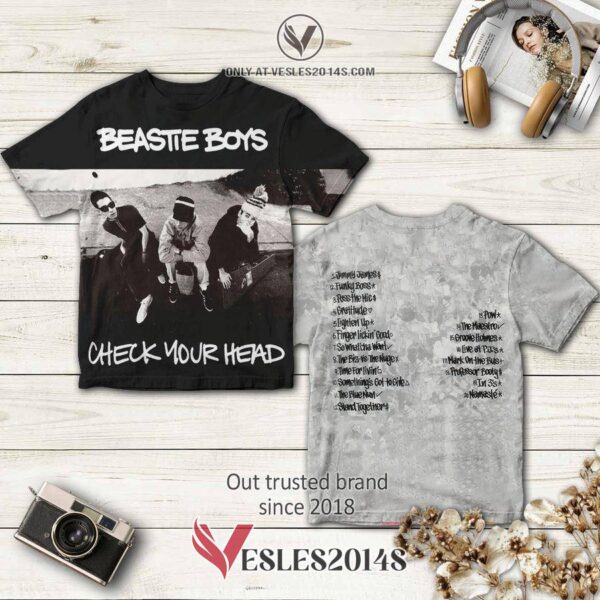 Beastie Boys Band Check Your Head Album 3D T-Shirt, Perfect Gifts For Music Lovers - Vesles2014S