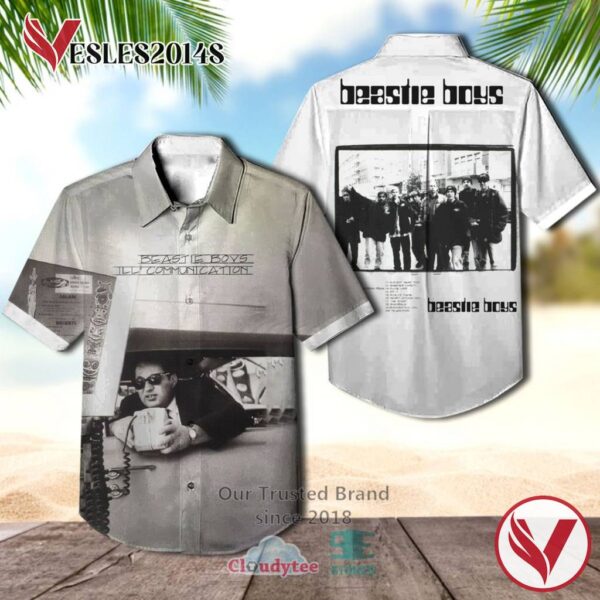Beastie Boys Ill Communication Album Hawaiian Shirt, Best Gift For Music Lovers Vesles2014S