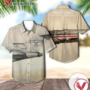 Beastie Boys Licensed To Ill Album Cover Hawaiian Shirt, Best Gift For Music Lovers Vesles2014S