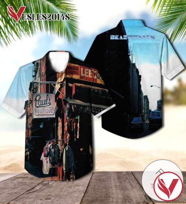 Beastie Boys Paul's Boutique Album Cover Hawaiian Shirt, Best Gift For Music Lovers Vesles2014S