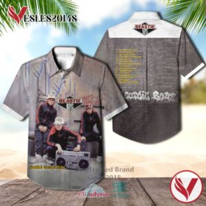 Beastie Boys Solid Gold Hits Album Hawaiian Shirt, Best Gift For Music Lovers Vesles2014S