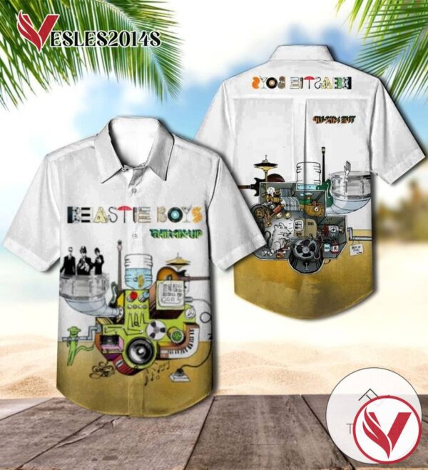 Beastie Boys The Mix up Album Cover Hawaiian Shirt, Best Gift For Music Lovers Vesles2014S