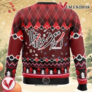 Beautiful Gambler Kakegurui Ugly Christmas Sweater, Unique Christmas Gift For Fans - Vesles2014S 1
