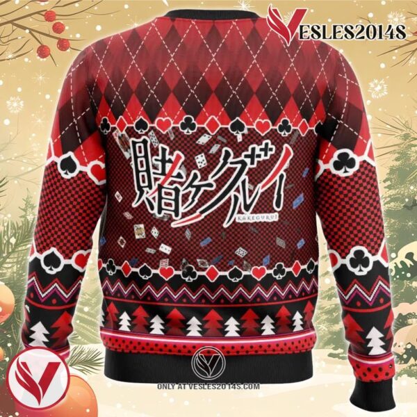 Beautiful Gambler Kakegurui Ugly Christmas Sweater, Unique Christmas Gift For Fans - Vesles2014S 1
