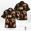 Beavis And Butt Head Horror Characters Halloween Casual Beach Full Printing Hawaiian Shirt Vesles2014S