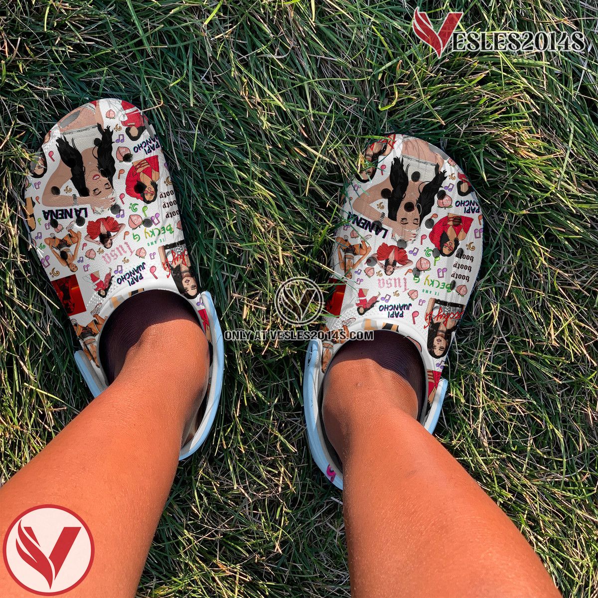 Becky G Music Premium Crocs Crocband Clogs Shoes, Unique Gifts For Fans - Vesles2014S 3