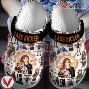 Becky Lynch Music Crocs Crocband Clogs Shoes, Unique Gifts For Fans - Vesles2014S