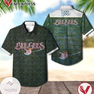 Bee Gees Main Course Album Cover Hawaiian Shirt, Best Gift For Music Lovers Vesles2014S