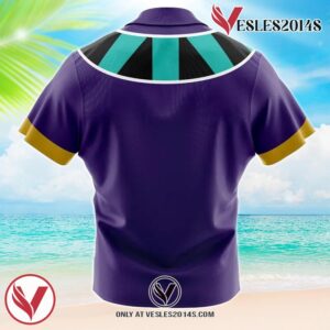 Beerus Dragon Ball Z Hawaiian Button Up Shirt, Perfect Gifts For Anime Lovers - Vesles2014S 1
