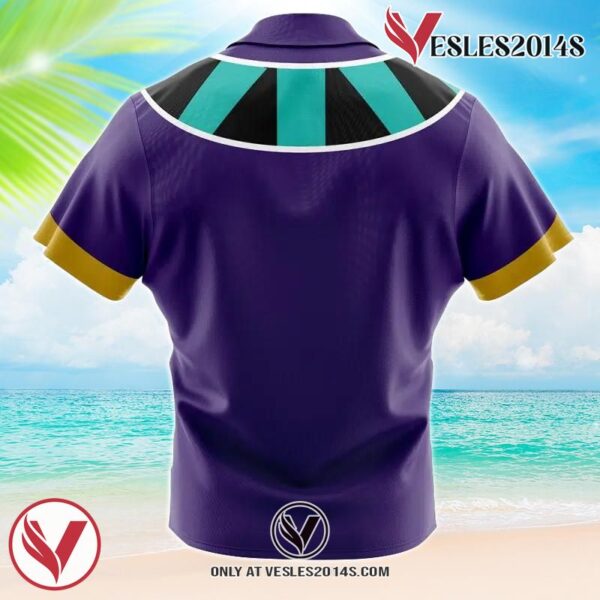Beerus Dragon Ball Z Hawaiian Button Up Shirt, Perfect Gifts For Anime Lovers - Vesles2014S 1