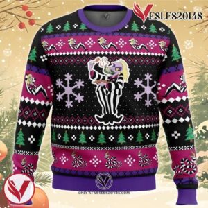 Beetleguise Beetlejuice Ugly Christmas Sweater, Unique Christmas Gift For Fans - Vesles2014S
