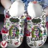 Beetlejuice Movie Crocs Crocband Clogs Shoes Comfortable For Men Women and Kids Style 2 - Vesles2014S