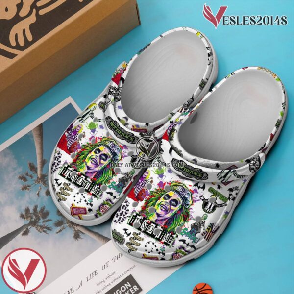 Beetlejuice Movie Crocs Crocband Clogs Shoes Comfortable For Men Women and Kids Style 2 - Vesles2014S 3