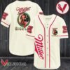 Beige Miller High Life Baseball Jersey, Perfect Gifts For Fans - Vesles2014S