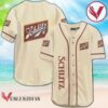 Beige Schlitz Beer Baseball Jersey, Perfect Gifts For Fans - Vesles2014S