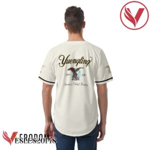 Beige Yuengling Beer Baseball Jersey, Perfect Gifts For Fans - Vesles2014S 5