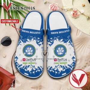 Belfius Mons-Hainaut Custom Crocs Clogs, Unique Footwear For Fans 1