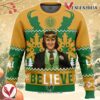 Believe Loki Marvel Ugly Christmas Sweater, Unique Christmas Gift For Fans - Vesles2014S