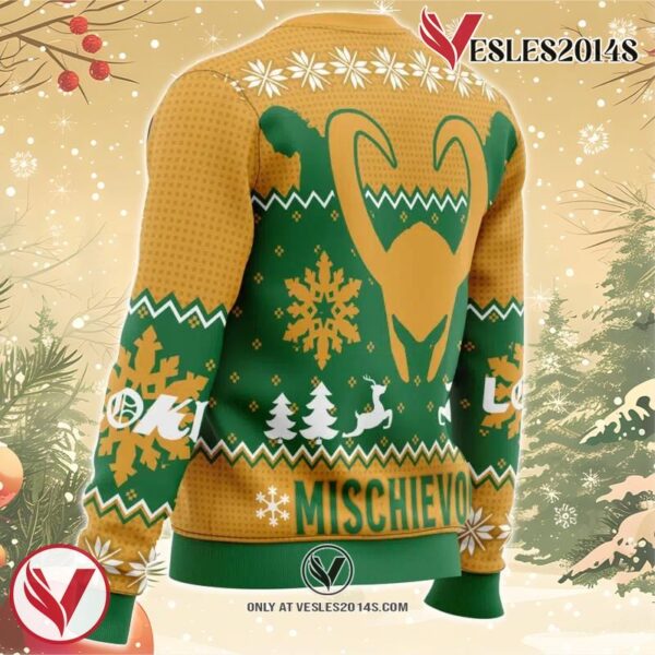 Believe Loki Marvel Ugly Christmas Sweater, Unique Christmas Gift For Fans - Vesles2014S 2
