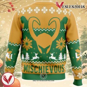 Believe Loki Marvel Ugly Christmas Sweater, Unique Christmas Gift For Fans - Vesles2014S 3