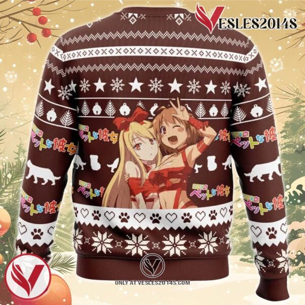 Believe in Christmas The Pet Girl of Sakurasou Ugly Christmas Sweater, Unique Christmas Gift For Fans - Vesles2014S 1