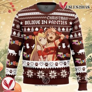 Believe in Christmas The Pet Girl of Sakurasou Ugly Christmas Sweater, Unique Christmas Gift For Fans - Vesles2014S