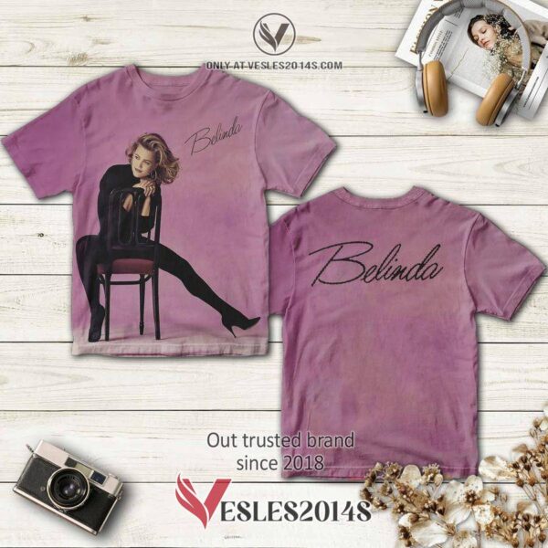 Belinda Carlisle 35Th Anniversary Edition Album 3D T-Shirt, Perfect Gifts For Music Lovers - Vesles2014S