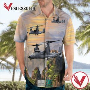 Bell Boeing V 22 Osprey Casual Hawaiian Shirt, Best Gifts For Summer Vesles2014S 3