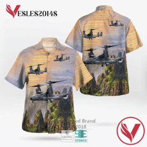 Bell Boeing V 22 Osprey Casual Hawaiian Shirt, Best Gifts For Summer Vesles2014S