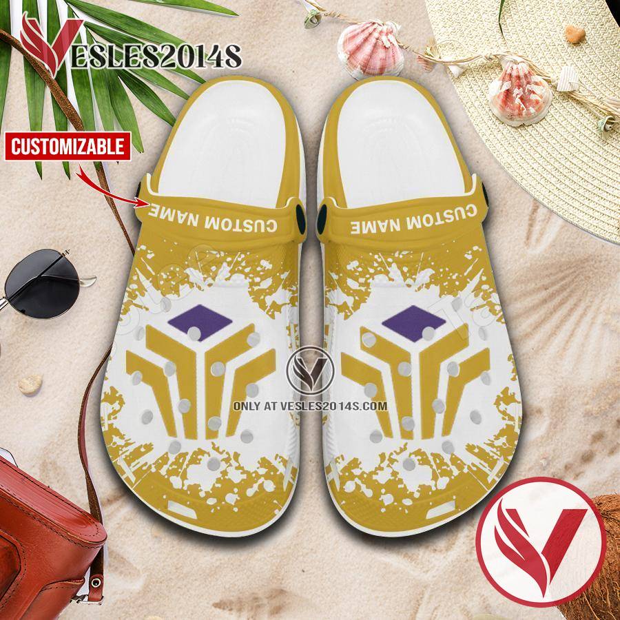 Bellevue University Crocs Clogs, Unique Footwear For Fans 1