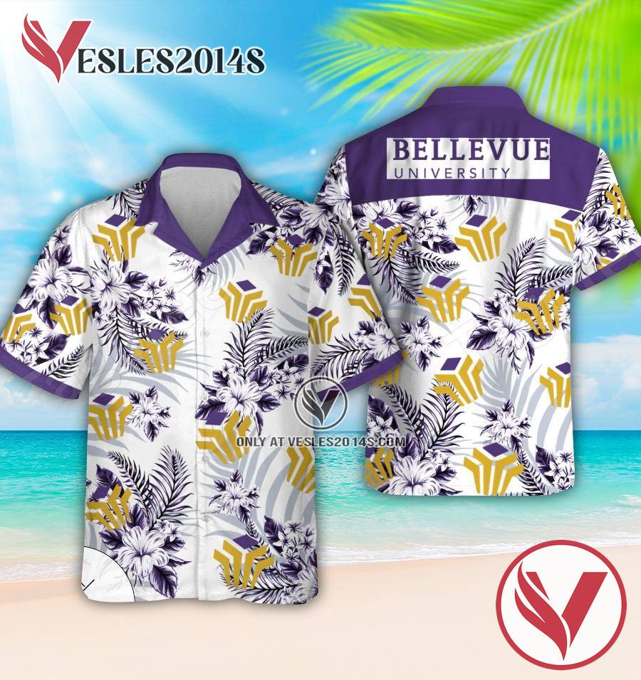 Bellevue University Summer Beach Shirts, Men Shorts, Perfect Gifts Idea In Holiday - Vesles2014S 1