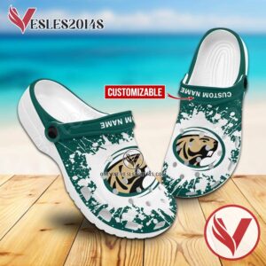 Bemidji State Beavers Logo Crocs Clogs, Unique Footwear For Fans