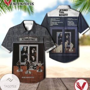 Benefit Studio Album By Jethro Tull Hawaiian Shirt, Best Gift For Music Lovers Vesles2014S
