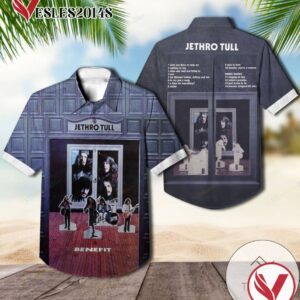 Benefit Studio Album By Jethro Tull Hawaiian Shirt, Best Gift For Music Lovers Vesles2014S hXP