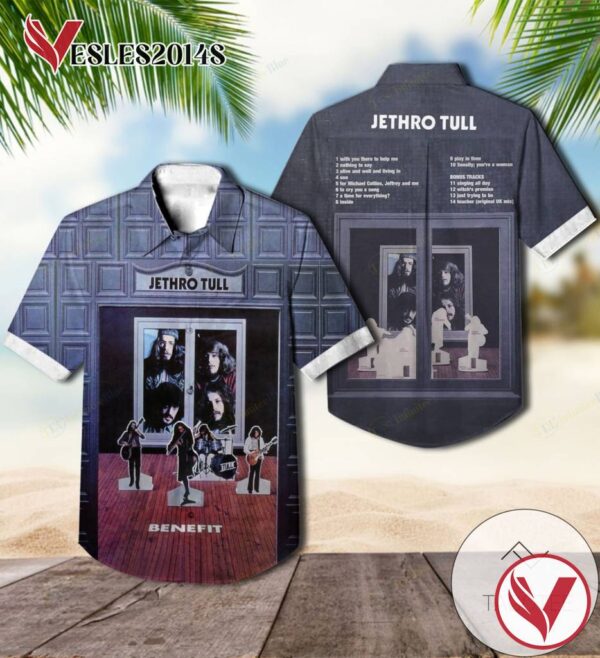 Benefit Studio Album By Jethro Tull Hawaiian Shirt, Best Gift For Music Lovers Vesles2014S hXP