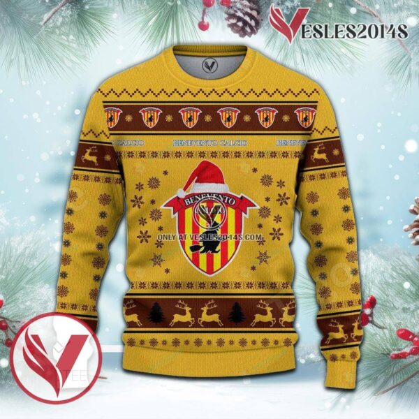 Benevento Calcio Sport Ugly Christmas Sweater, Unique Gifts For Fans - Vesles2014aS 2
