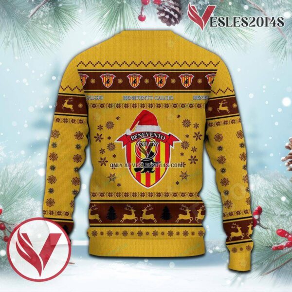 Benevento Calcio Sport Ugly Christmas Sweater, Unique Gifts For Fans - Vesles2014aS 3