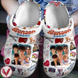 Benson Boone Music Crocs Crocband Clogs Shoes, Unique Gifts For Fans - Vesles2014S