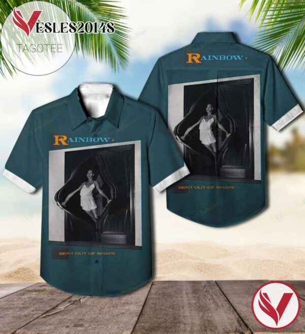 Bent Out Of Shape Studio Album By Rainbow Hawaiian Shirt, Best Gift For Music Lovers Vesles2014S