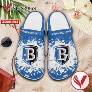 Bentley Falcons Logo Crocs Clogs, Unique Footwear For Fans 1