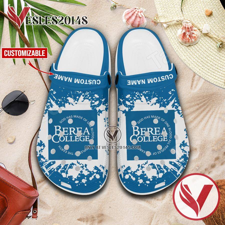 Berea College Crocs Clogs, Unique Footwear For Fans 1