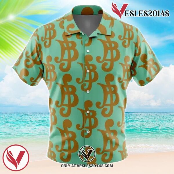 Berries One Piece Hawaiian Button Up Shirt, Perfect Gifts For Anime Lovers - Vesles2014S