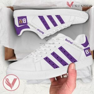 Bethel University Print Stan Smith Shoes, Unique Sneaker For Fans - Vesles2014s