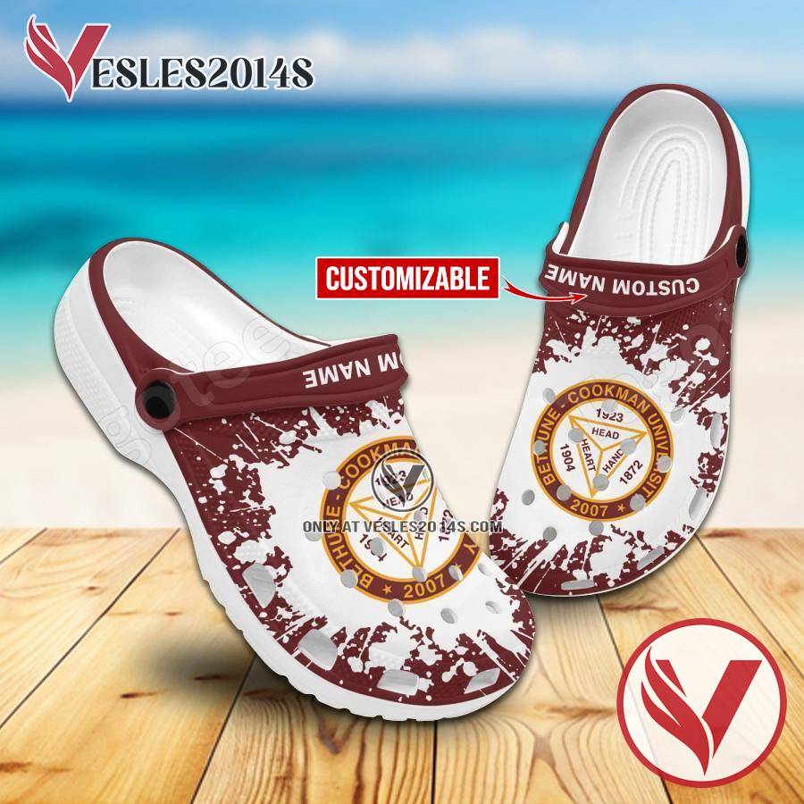 Bethune-Cookman University Custom Crocs Clogs, Unique Footwear For Fans