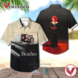 Bette Midler Beaches Album Hawaiian Shirt, Best Gift For Music Lovers Vesles2014S