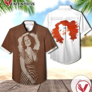 Bette Midler The Divine Miss M Album Cover Hawaiian Shirt, Best Gift For Music Lovers Vesles2014S