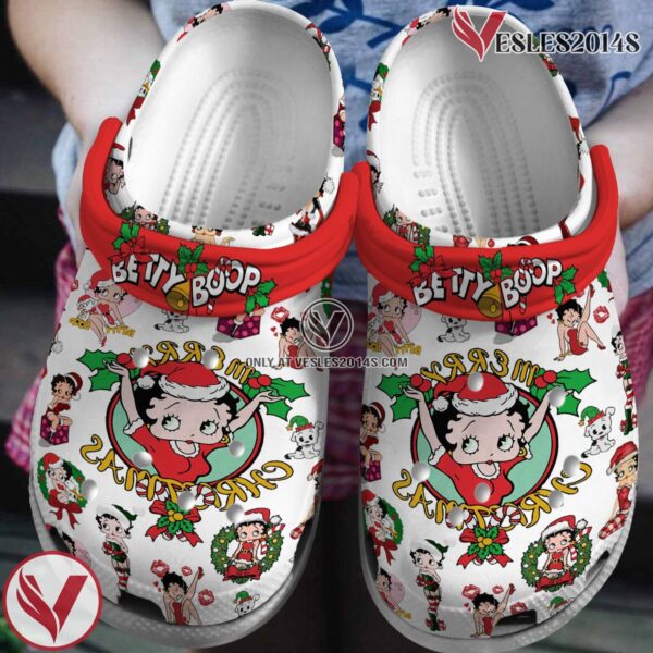 Betty Boop Cartoon Crocs Crocband Clogs Shoes Comfortable For Men Women and Kids Style 1, Unique Gift From  Vesles2014S