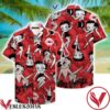 Betty Boop Lips Print Red Hawaiian Shirt, Unique Gifts For Friends - Vesles2014S 1